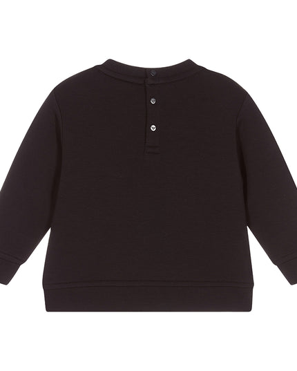 armani-Navy Blue Logo Sweatshirt-3lhmj6-1jhsz-0920