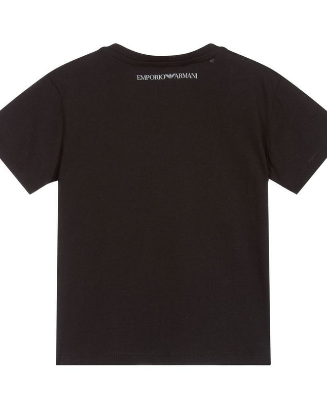 Black Sequin Logo T-shirt