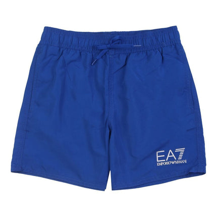 Kids Atelier-Armani-Blue Swim Shorts