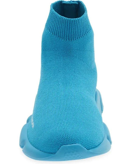 Kids Atelier-Balenciaga-Caribbean Blue Speed Trainer