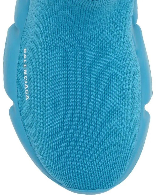 Kids Atelier-Balenciaga-Caribbean Blue Speed Trainer