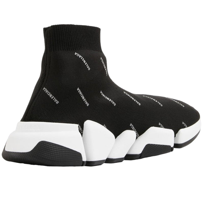 Kids Atelier-Balenciaga-Black Speed Sneakers