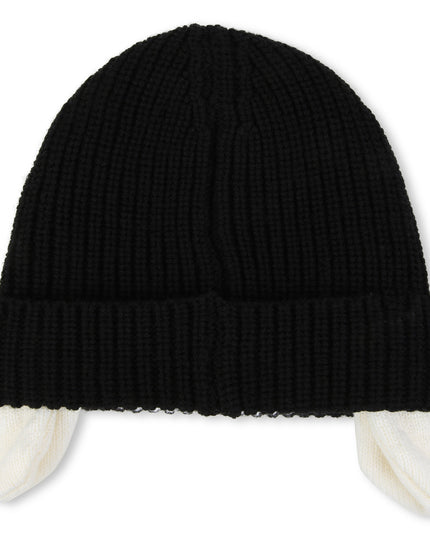 Black Logo Knitted Hat