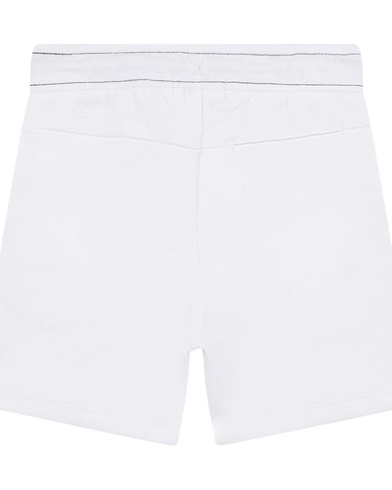 boss-White Bermuda Shorts-j04427-10b