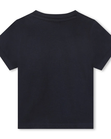 boss-j05a20-849-Navy Blue Logo T-Shirt