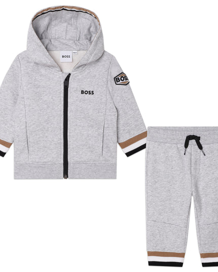 boss-j08086-a32-Gray Logo Tracksuit