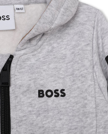 boss-j08086-a32-Gray Logo Tracksuit