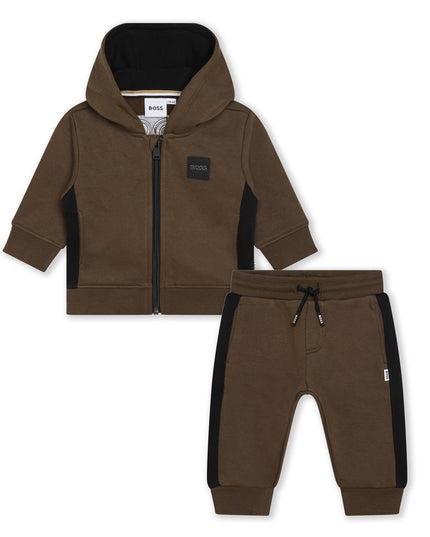 boss-j08088-343-Brown Logo Tracksuit