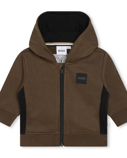 boss-j08088-343-Brown Logo Tracksuit