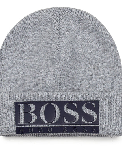 BOSS-KB- GRAY-PULL ON HAT-J21240-A32