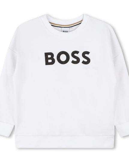 White Logo Sweatshirt