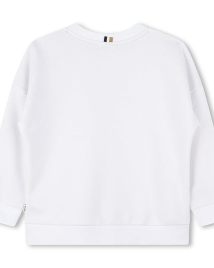 White Logo Sweatshirt