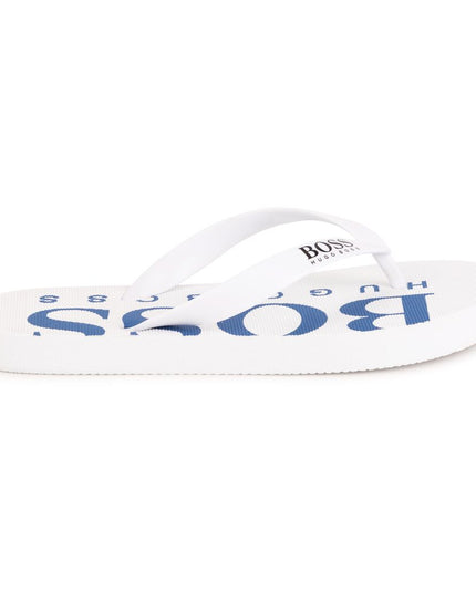 boss-White Flip Flops-j29286-10b