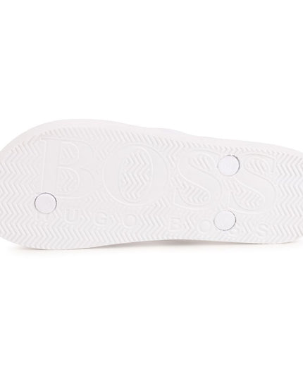 boss-White Flip Flops-j29286-10b