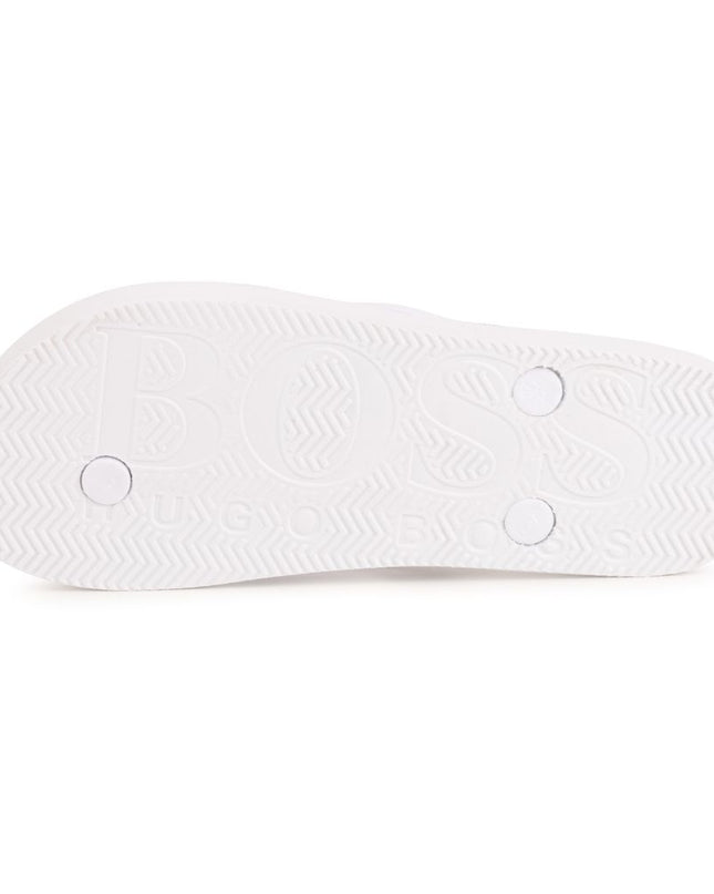 boss-White Flip Flops-j29286-10b