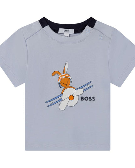 boss-Pale Blue T-Shirt-j95330-771