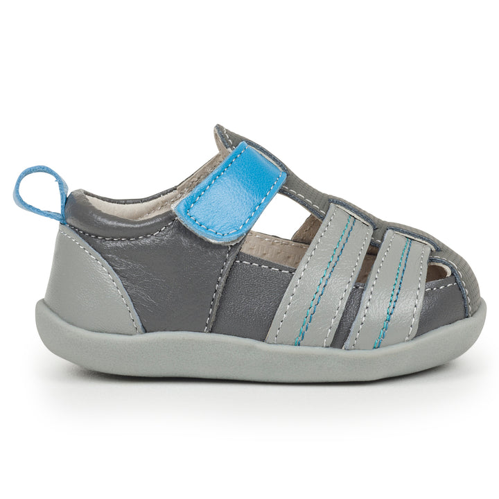 See Kai Run Gray Caleb-Shoes-See Kai Run-kids atelier