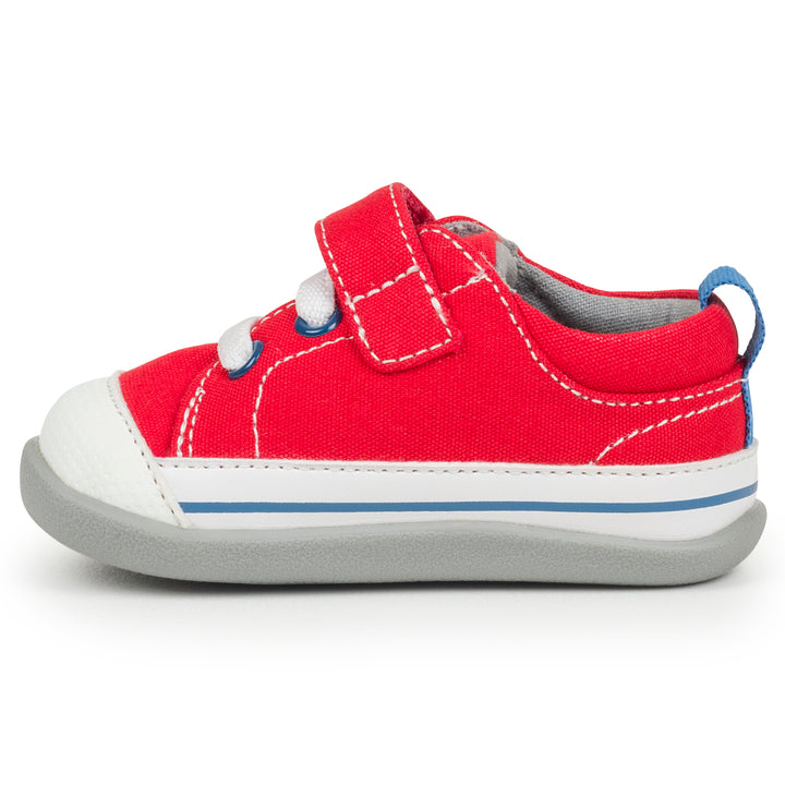 SKR-SS17-SML119U270-Stevie II Red Canvas-Shoes-See Kai Run-kids atelier