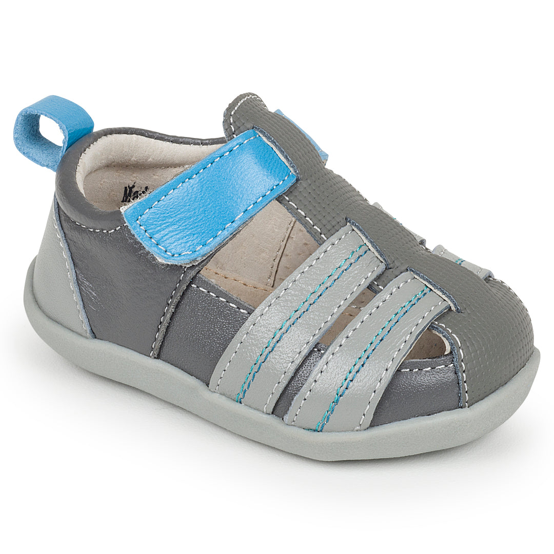 See Kai Run Gray Caleb-Shoes-See Kai Run-kids atelier