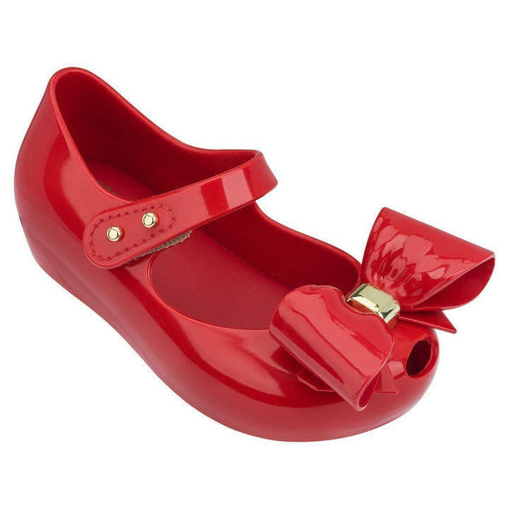 MELISSA-SS18-MINI ULTRAGIRL BOW III-32414-01371-RED-Shoes-Mini Melissa-kids atelier