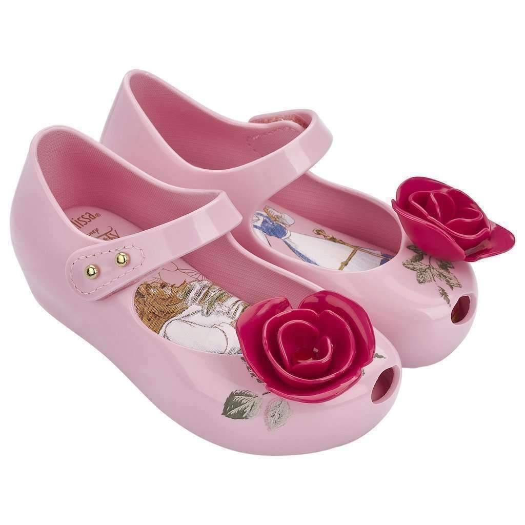 Mini Melissa Pink Mini Beauty & The Beast.-Shoes-Mini Melissa-kids atelier