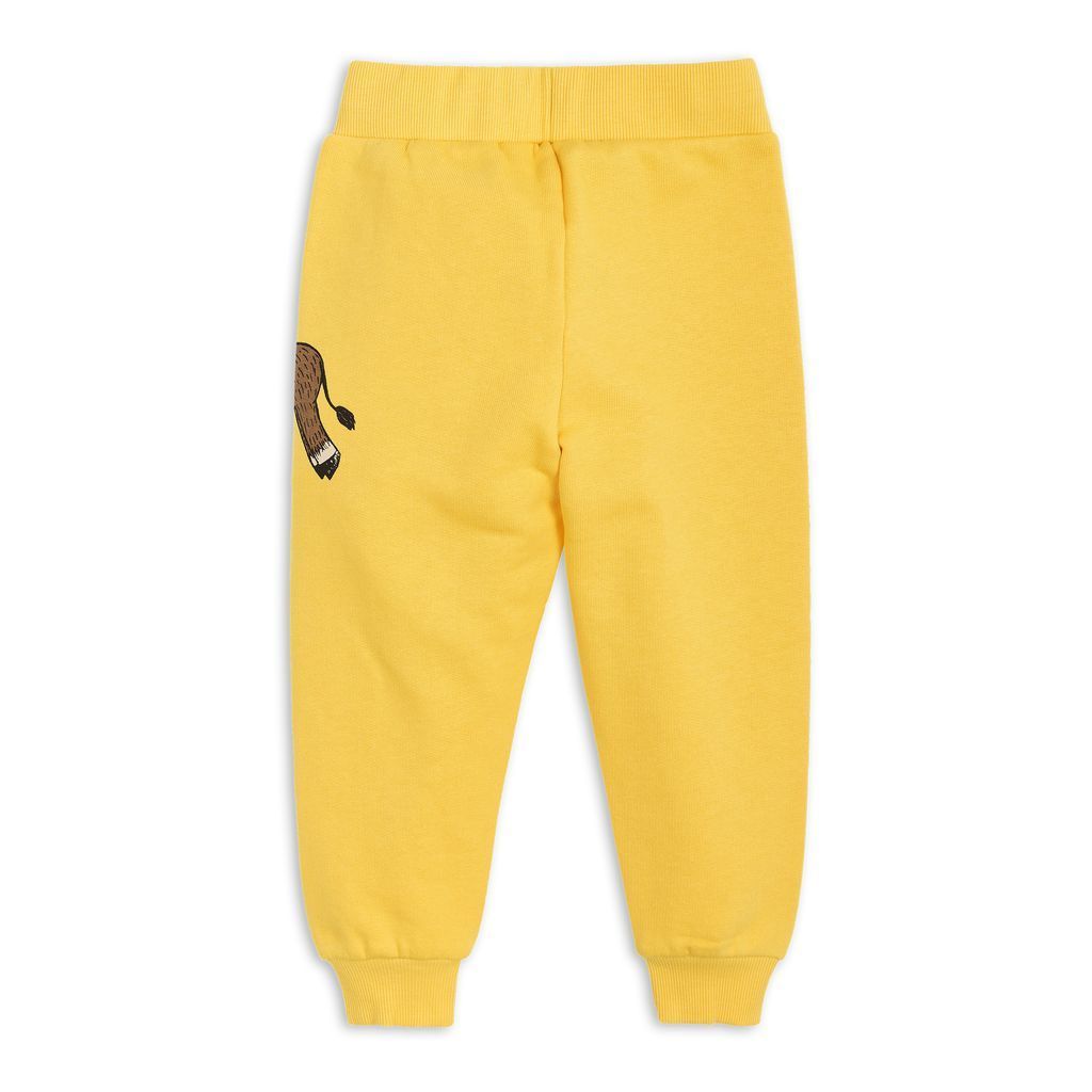 Mini Rodini Yellow Donkey Sweatpants-Pants-Mini Rodini-kids atelier