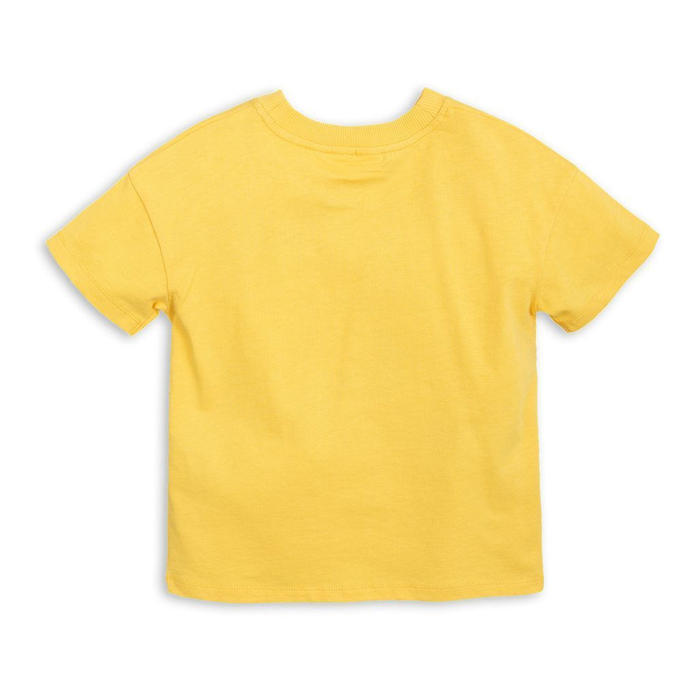 Mini Rodini Yellow Donkey T-Shirt-Shirts-Mini Rodini-kids atelier