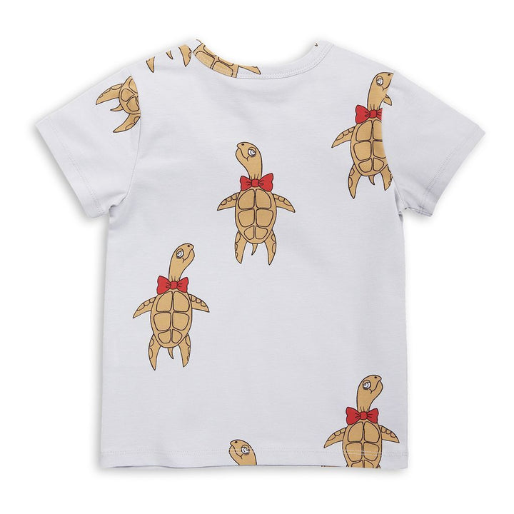 Mini Rodini Grey Turtle T-shirt-Shirts-Mini Rodini-kids atelier
