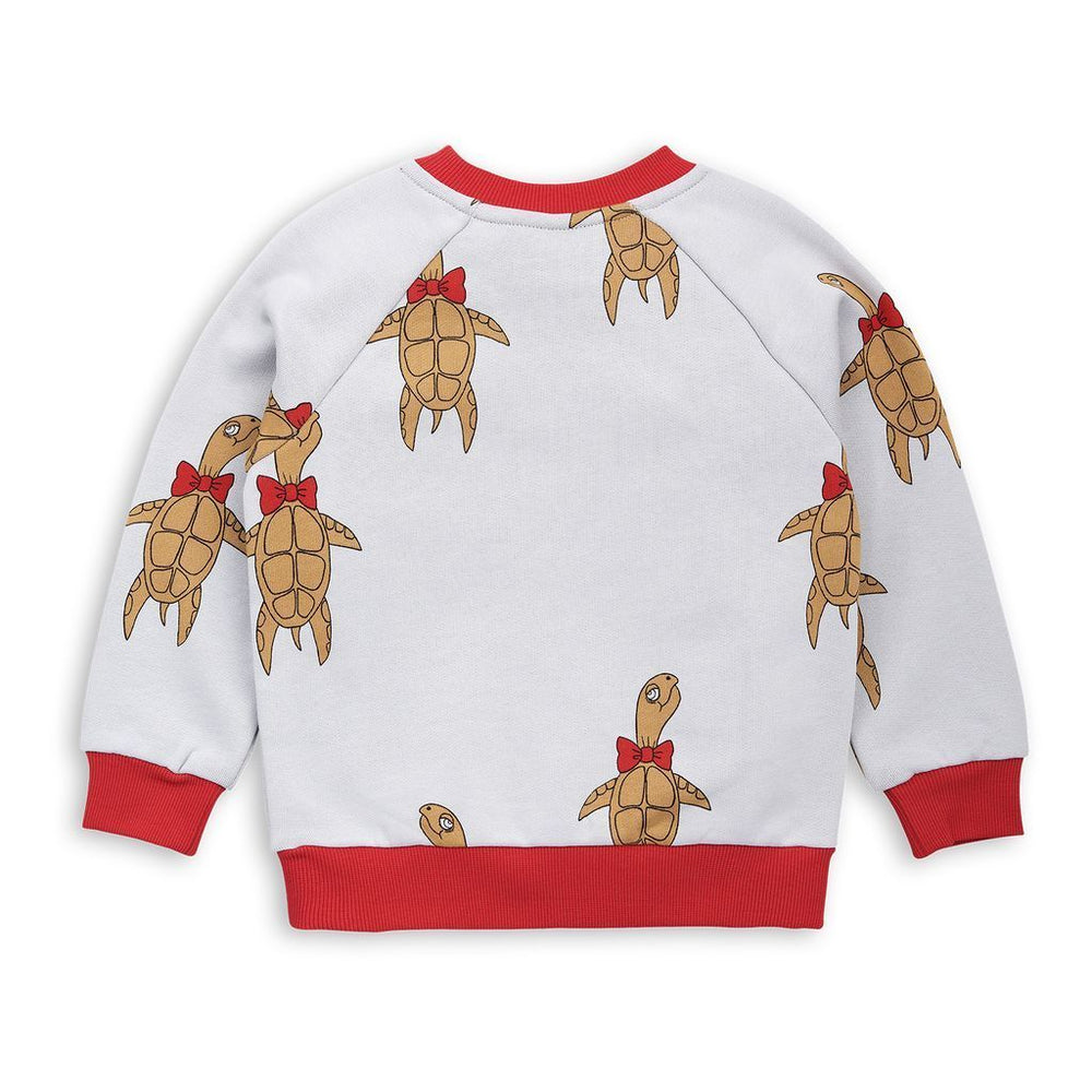 Mini Rodini Grey Turtle Sweatshirt-Sweaters-Mini Rodini-kids atelier