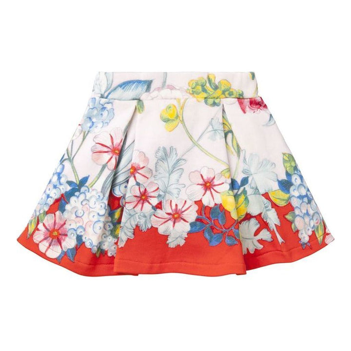 Oilily Pink Romantic Flower Halina Skirt-Skirts-Oilily-kids atelier