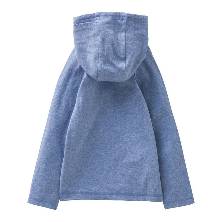 Oilily Blue Melee hooded T-shirt-Shirts-Oilily-kids atelier