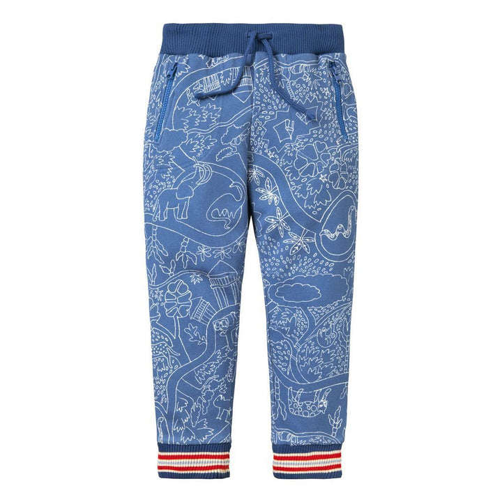 Oilily Blue Hogan Sweat Pants-Shorts-Oilily-kids atelier