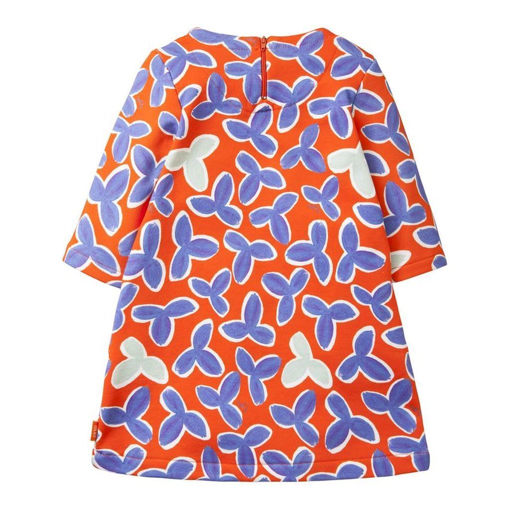 OILILY Red Leaves Haring Dress-Dresses-Oilily-kids atelier