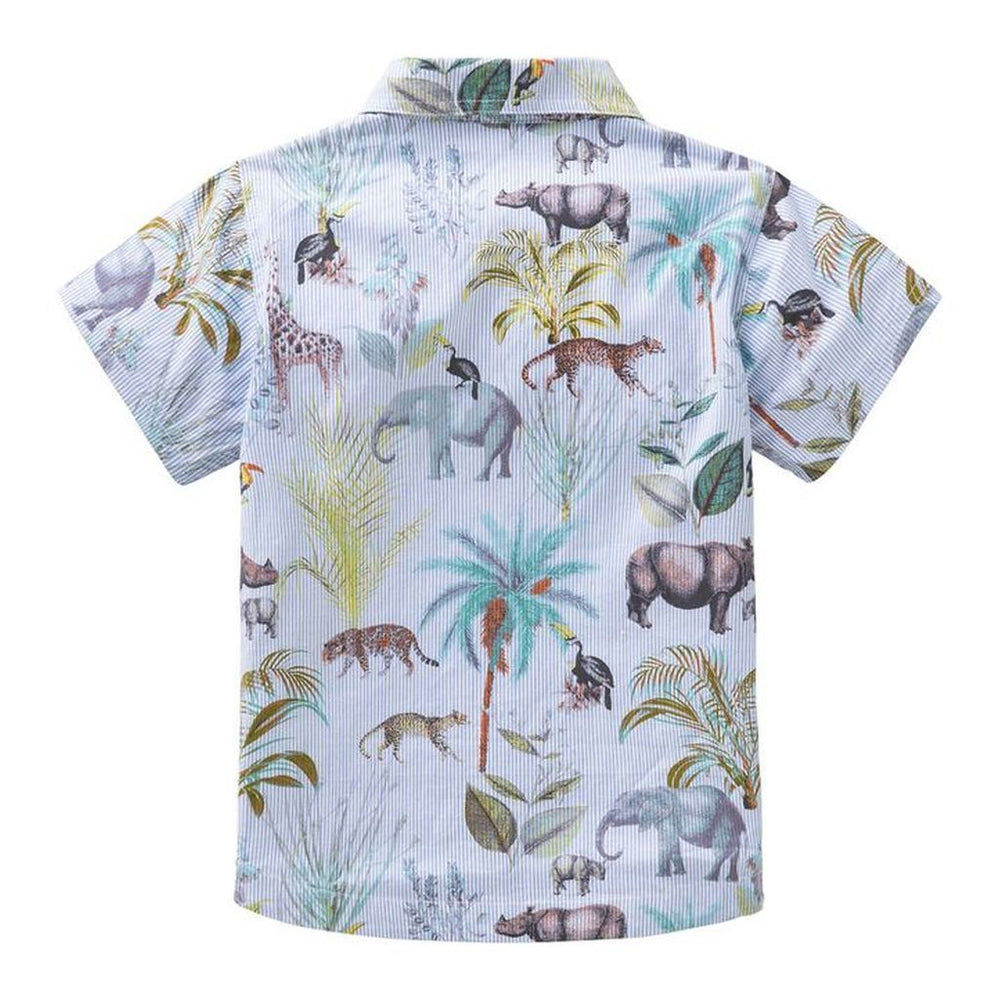 Oilily Bonk Jungle print Blouse-Shirts-Oilily-kids atelier