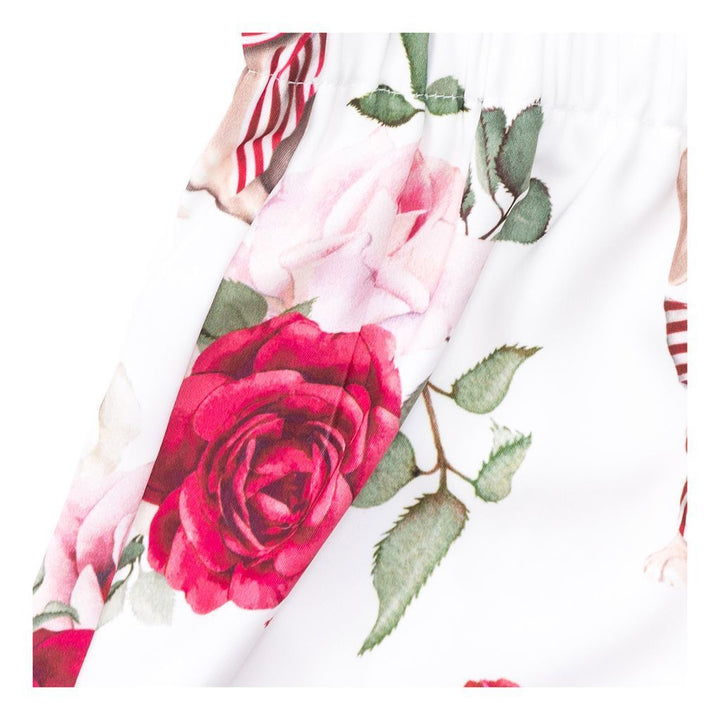 Monnalisa Tuta Country Rose Romper-Bodysuits-Monnalisa-kids atelier