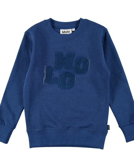 Molo Mortimer Monaco Blue Tops-Sweaters-Molo-kids atelier