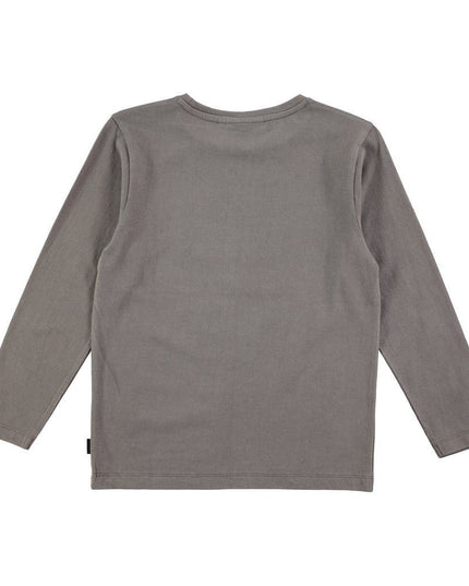 Molo Remy Pewter Tops-T-Shirt-Molo-kids atelier