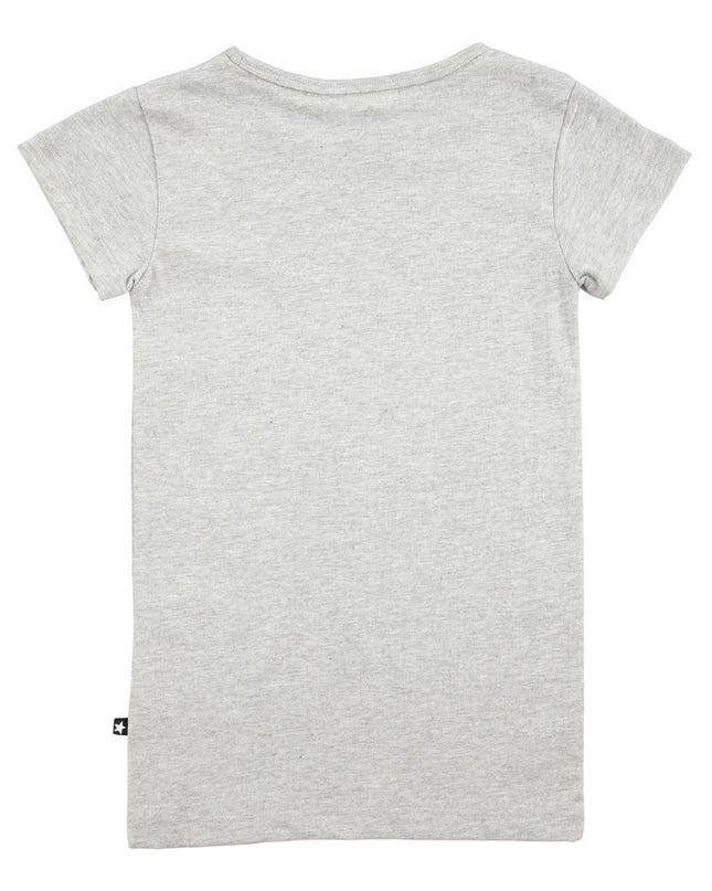 molo-Rasmine Grey Melange T-Shirts-2w17a204-1046