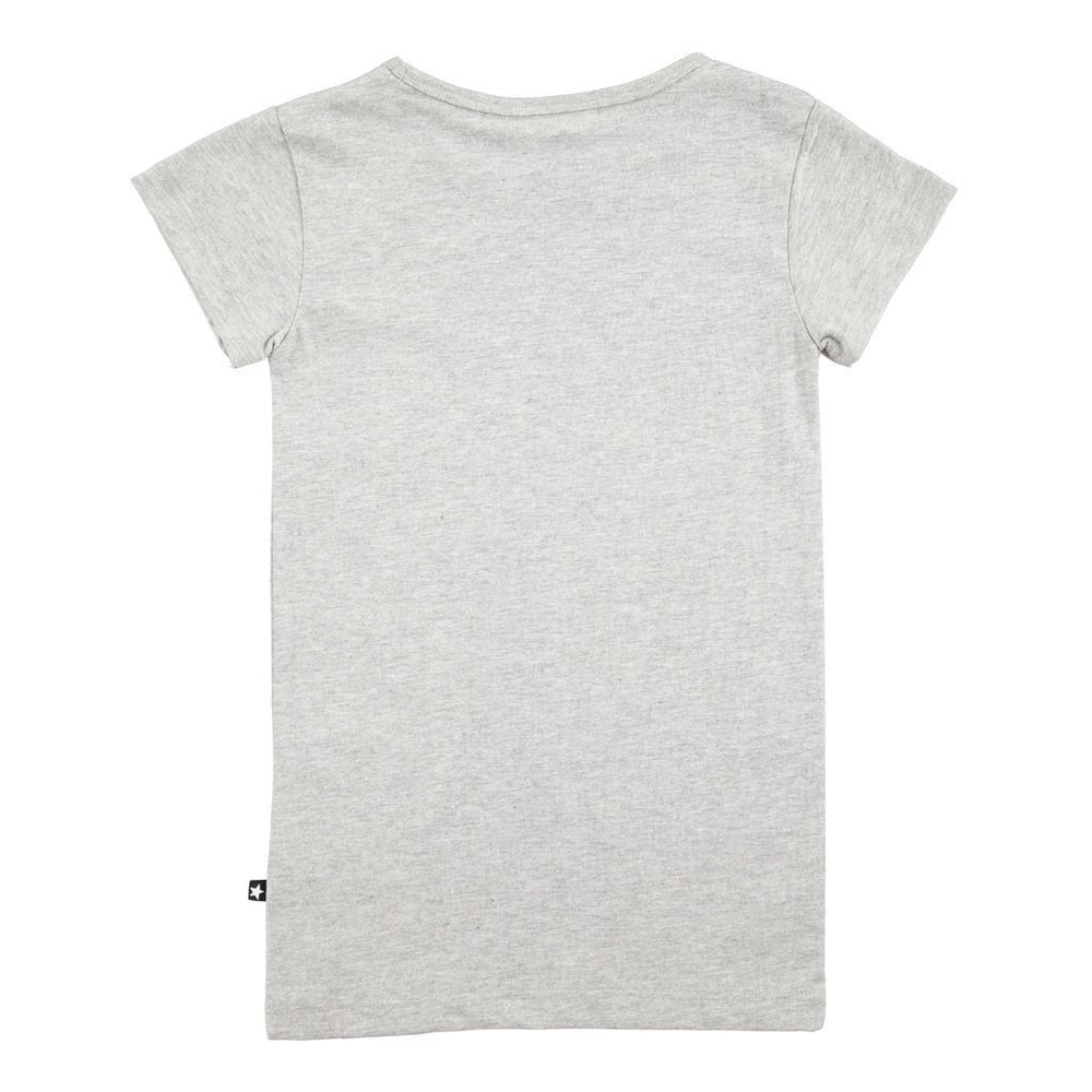 molo-Rasmine Grey Melange T-Shirts-2w17a204-1046