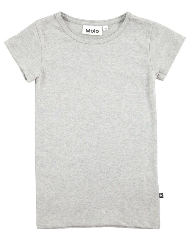 molo-Rasmine Grey Melange T-Shirts-2w17a204-1046
