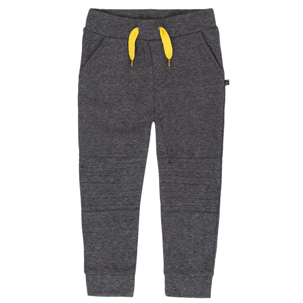 Deux Par Deux Dark Grey Sweatpants-Pants-Deux Par Deux-kids atelier