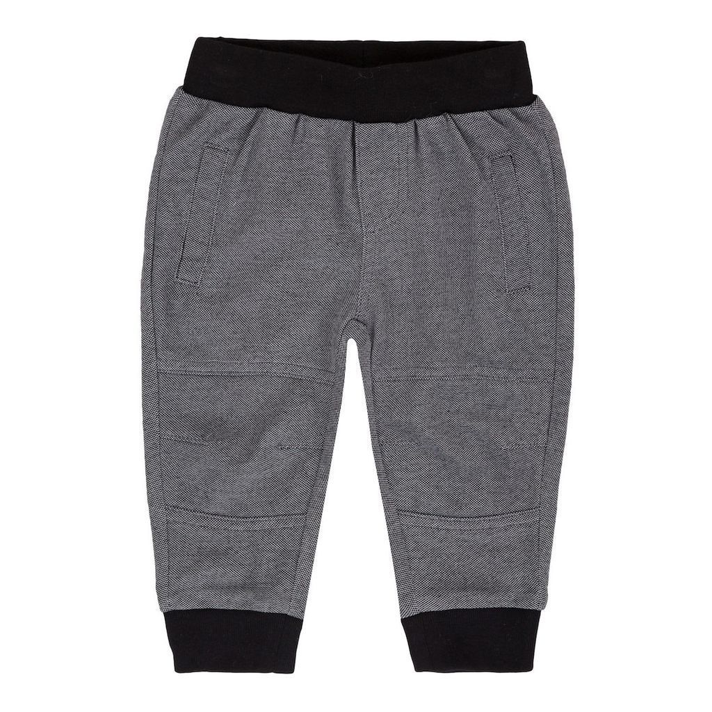 Deux Par Deux Grey Mix Sweatpants-Pants-Deux Par Deux-kids atelier
