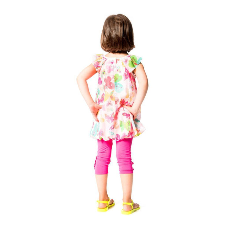 Deux Par Deux Pink Butterflies Outfit-Outfits-Deux Par Deux-kids atelier