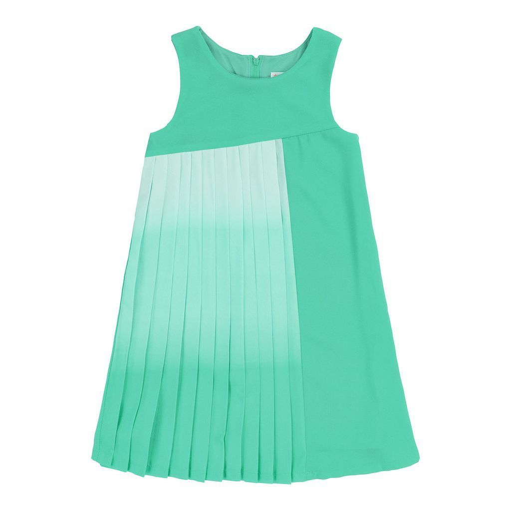 DPD-Bright Aqua-dress-N94-343-Dresses-Deux Par Deux-kids atelier