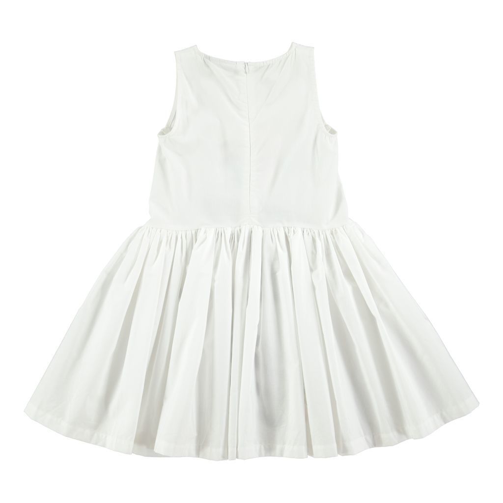 Molo Cassia White Dress-Dresses-Molo-kids atelier