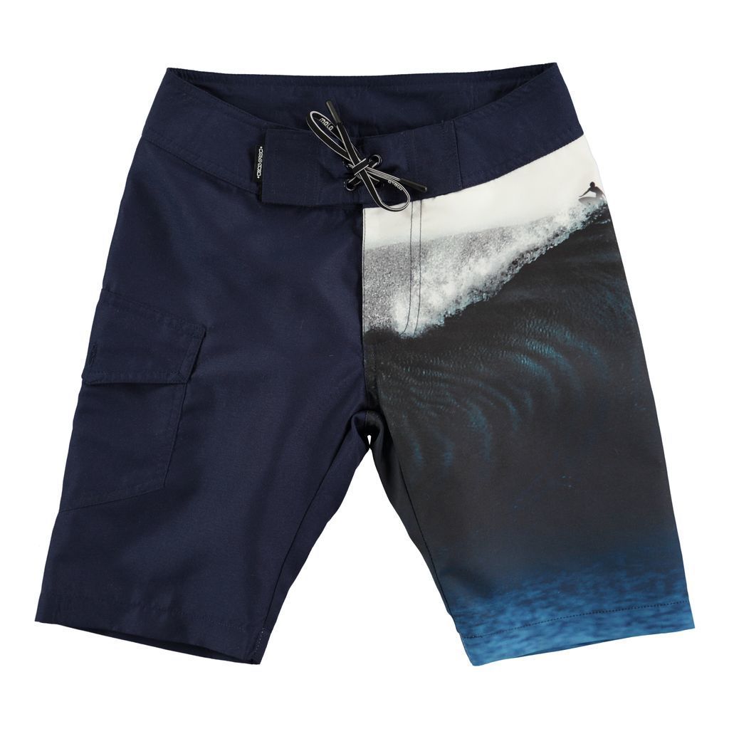 Molo Nalvaro Big Wave Board Shorts-Swimwear-Molo-kids atelier
