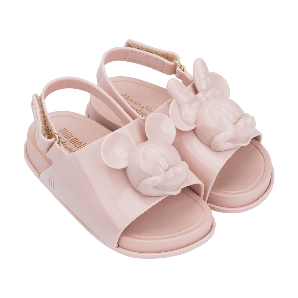 Mini Melissa Sand Mini Beach Slide Sandal + Disney Shoes-Shoes-Mini Melissa-kids atelier