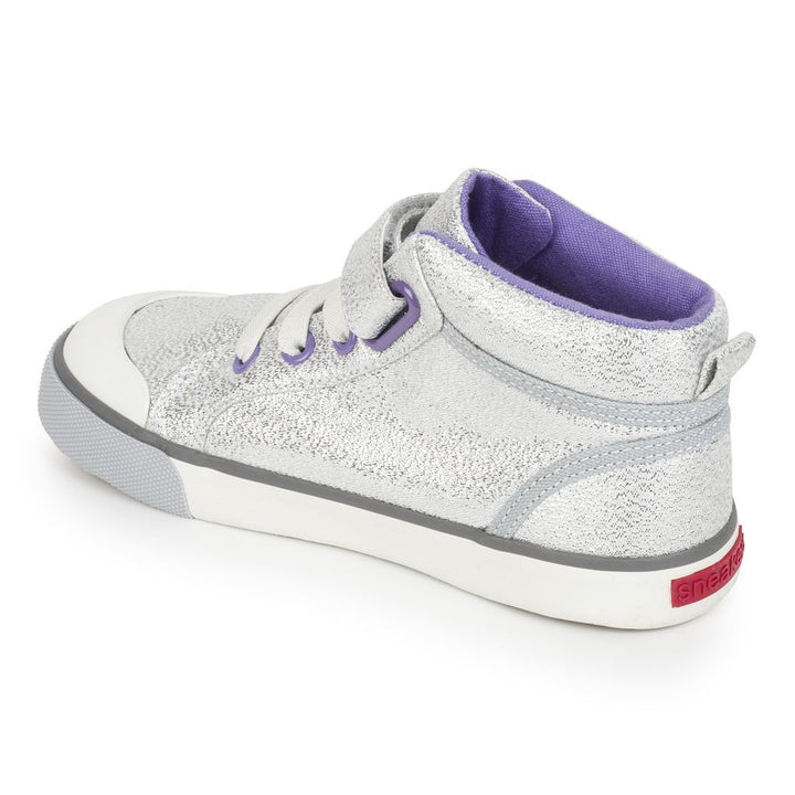 See Kai Run Silver Peyton Sneaker-Shoes-See Kai Run-kids atelier