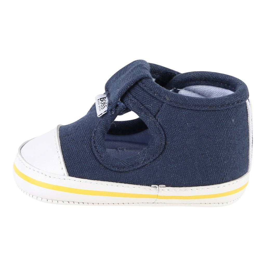 Boss Navy Airy Shoes-Shoes-BOSS-kids atelier
