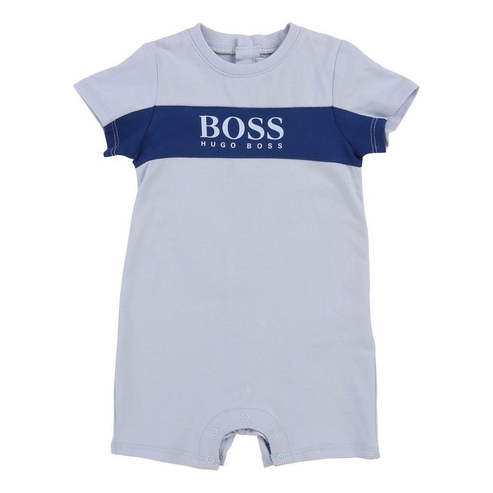 Boss Blue Romper-Romper-BOSS-kids atelier